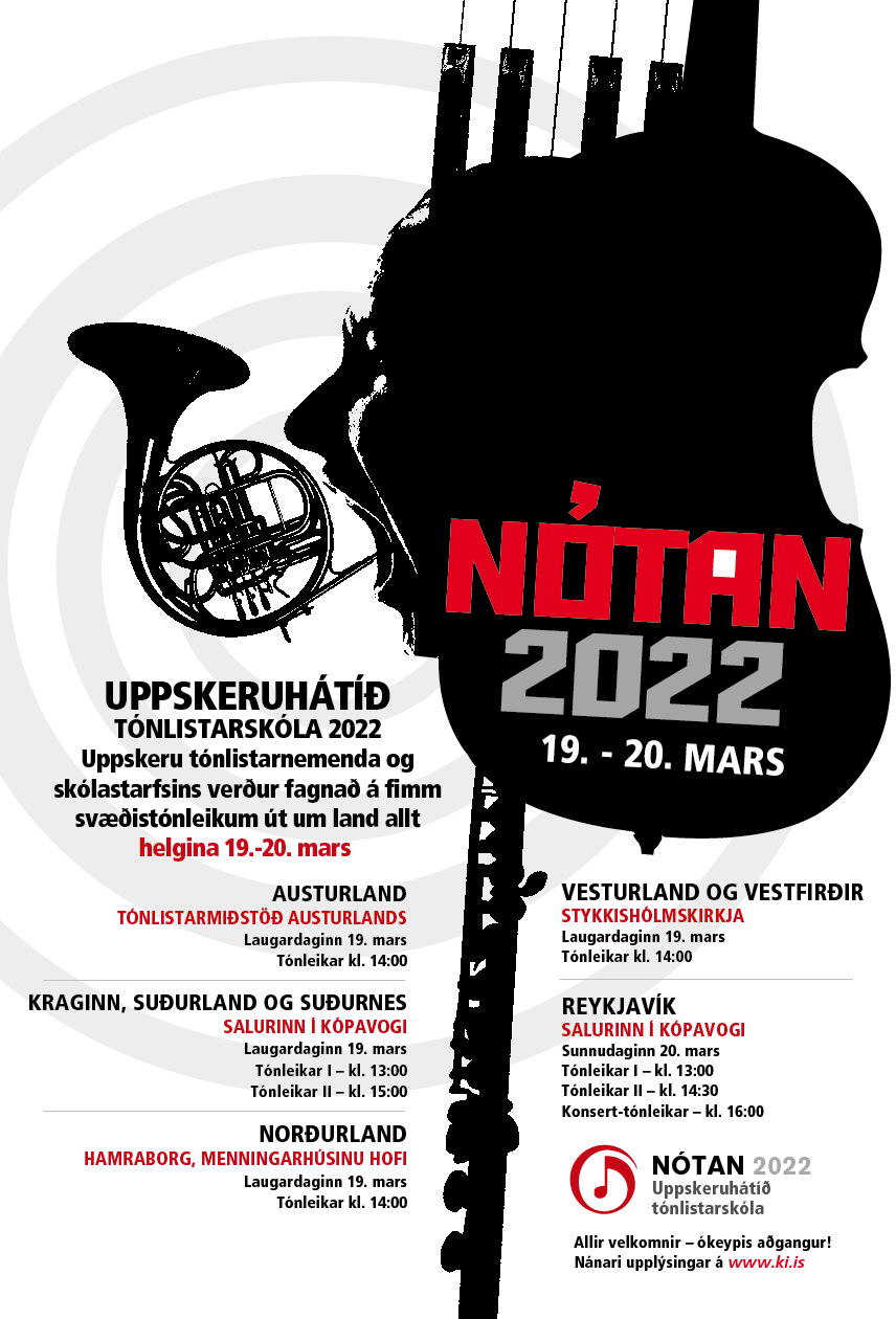 Uppskeruhátíð tónlistarskólanna